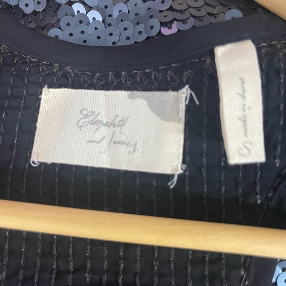 Elizabeth and James Sequin racerback Singlet Mini Dress - Picture 5 of 7